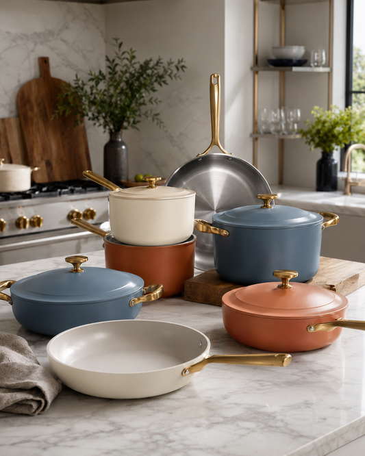 Cassian Studio Mix 12-Piece Cookware Set